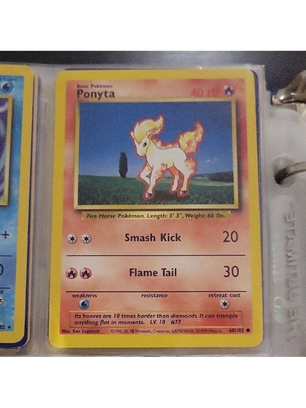 Pokemon Card Ponyta